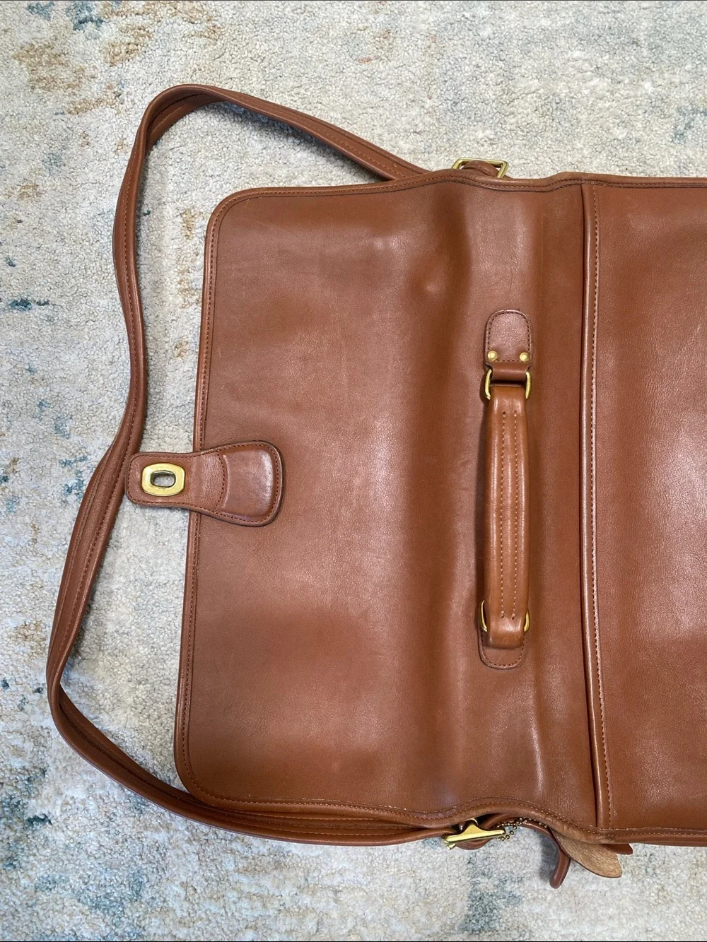 Vintage 1990s Coach Metropolitan Messenger Briefcase